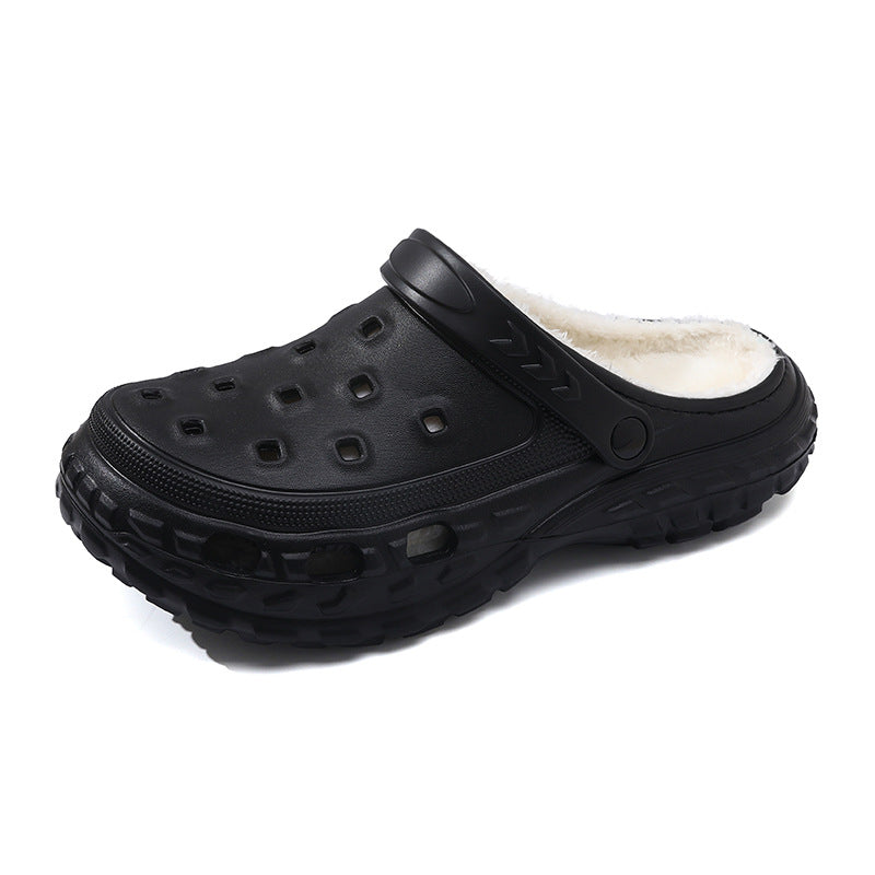 Bequeme Clogs zum Hineinschlüpfen mit Fleece-Futter WW