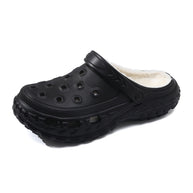 Bequeme Clogs zum Hineinschlüpfen mit Fleece-Futter WW