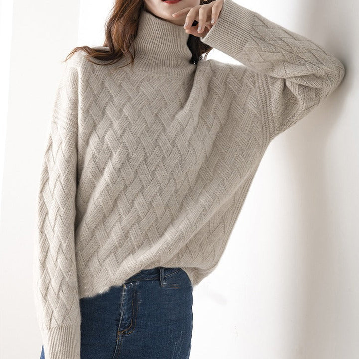 W&W Mode | Damen Rollkragenpullover