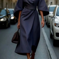 Damen Sommerliche Midi-Kleid WW