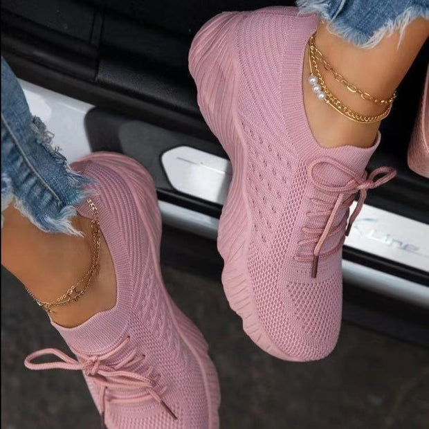Damen Atmungsaktive Lauf- und Freizeitschuhe mit flexibler Sohle WW