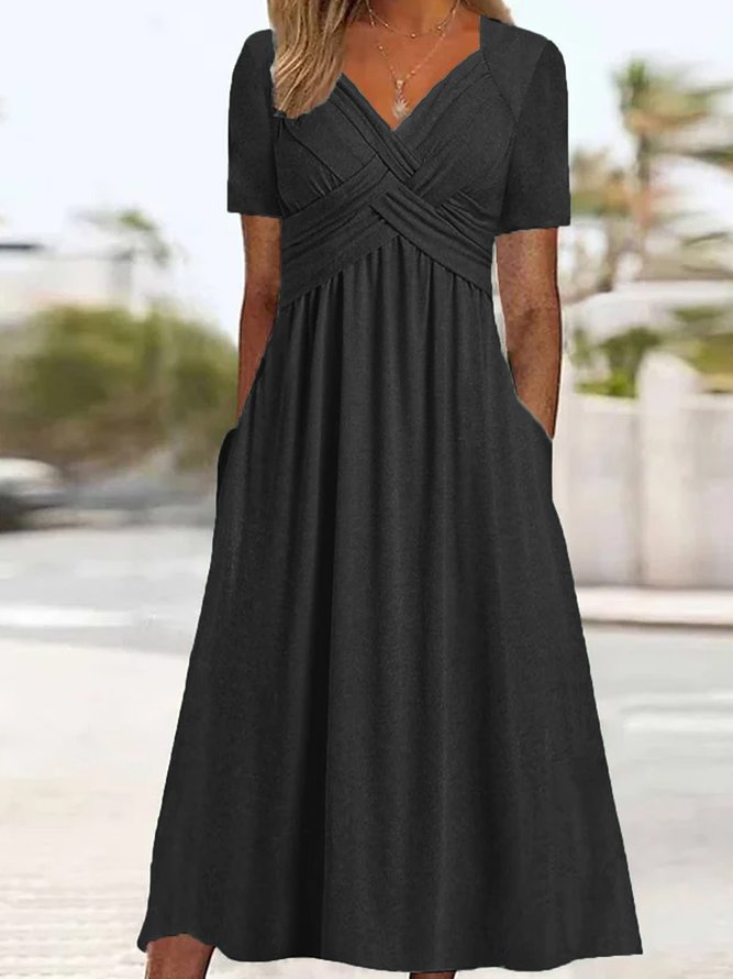 WW | Crossover-Midikleid für stilvolle Ausstrahlung