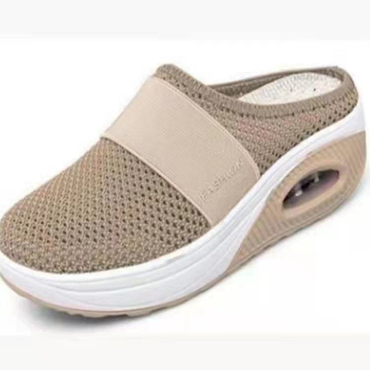 Damen Bequeme Luftpolster Clogs W&W