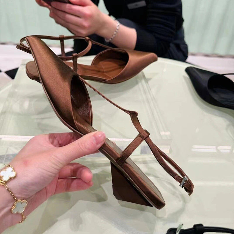 Damen Slingback Pumps mit elegantem Faltendesign und modischem Schnitt WW