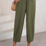 Damen bequeme und luftige Relaxhose WW