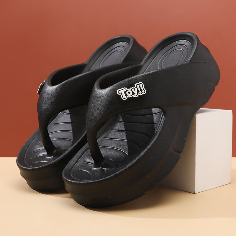 Femme Leichte Flip-Flop Sandalen mit Gepolstertem Fußgewölbe WW