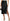 Damen Satin-Midirock mit hohem Schlitz WW