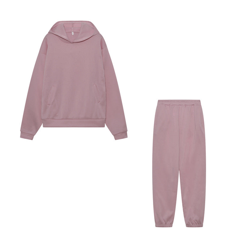 Damen Sportliches Set mit Hoodie und Jogginghose W&W Mode