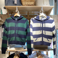 WW | Strickjacke mit Kapuze und Reißverschluss