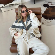 Damen Sportliche Jacke mit hohem Kragen WW