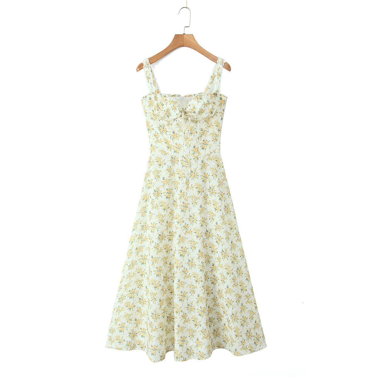 Damen Sommerliches A-Linien Kleid mit floralen Akzenten WW