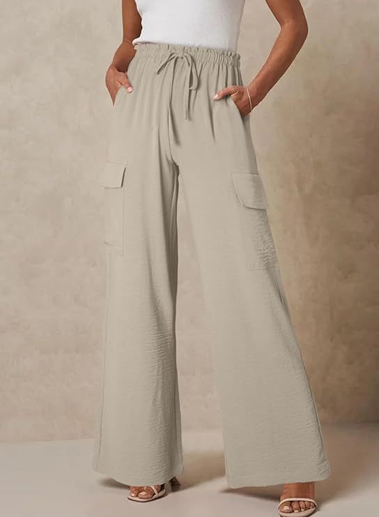 Damen Cargo-Hose aus leichtem Jersey WW