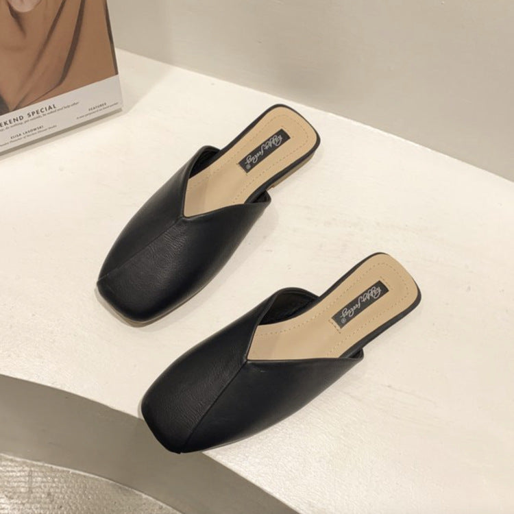 Damen Elegante und moderne Mules mit ausgefallenem Überkreuz-Design W&W Mode
