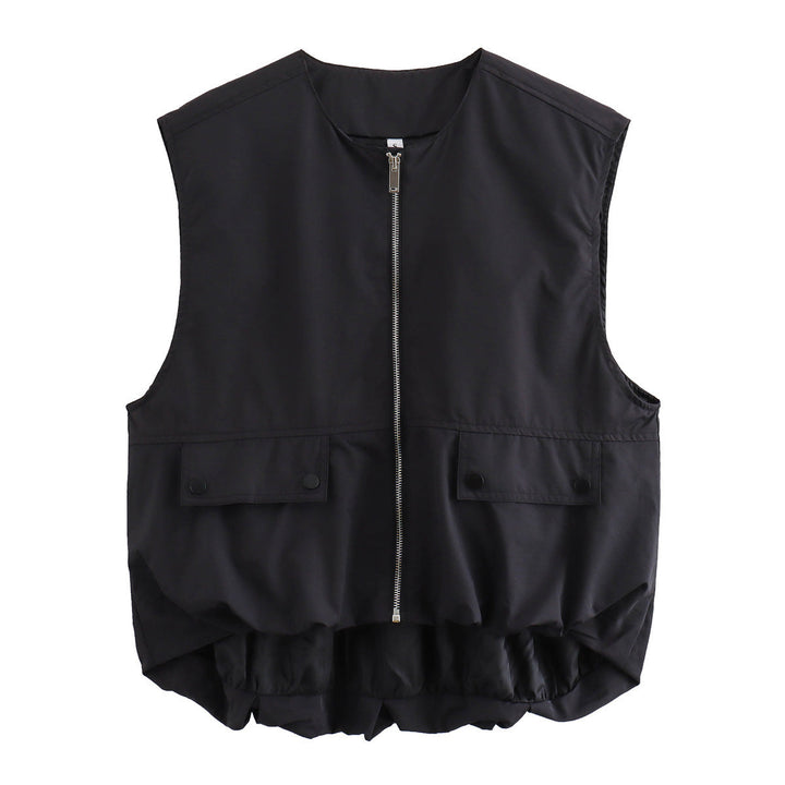 W&W Mode | Lockere Freizeit Cardigan Weste Tank Top