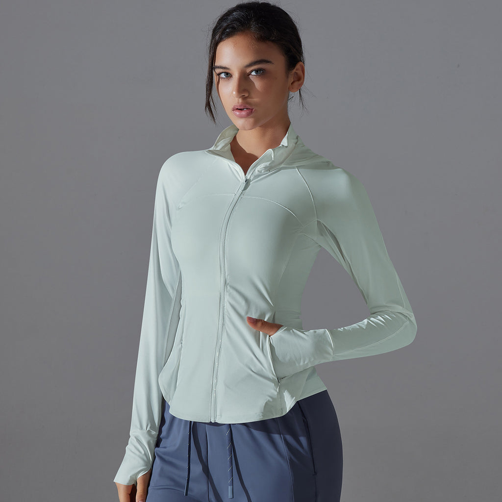 Damen Funktionsjacke mit UV-Schutz und atmungsaktiven Eigenschaften WW