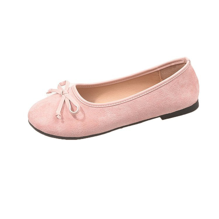 Damen Ballerinas mit schickem Schleifen-Akzent und weichem Obermaterial W&W Mode