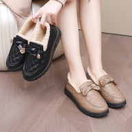 Damen Bequeme Hausschuhe mit kuscheligem Innenfutter WW