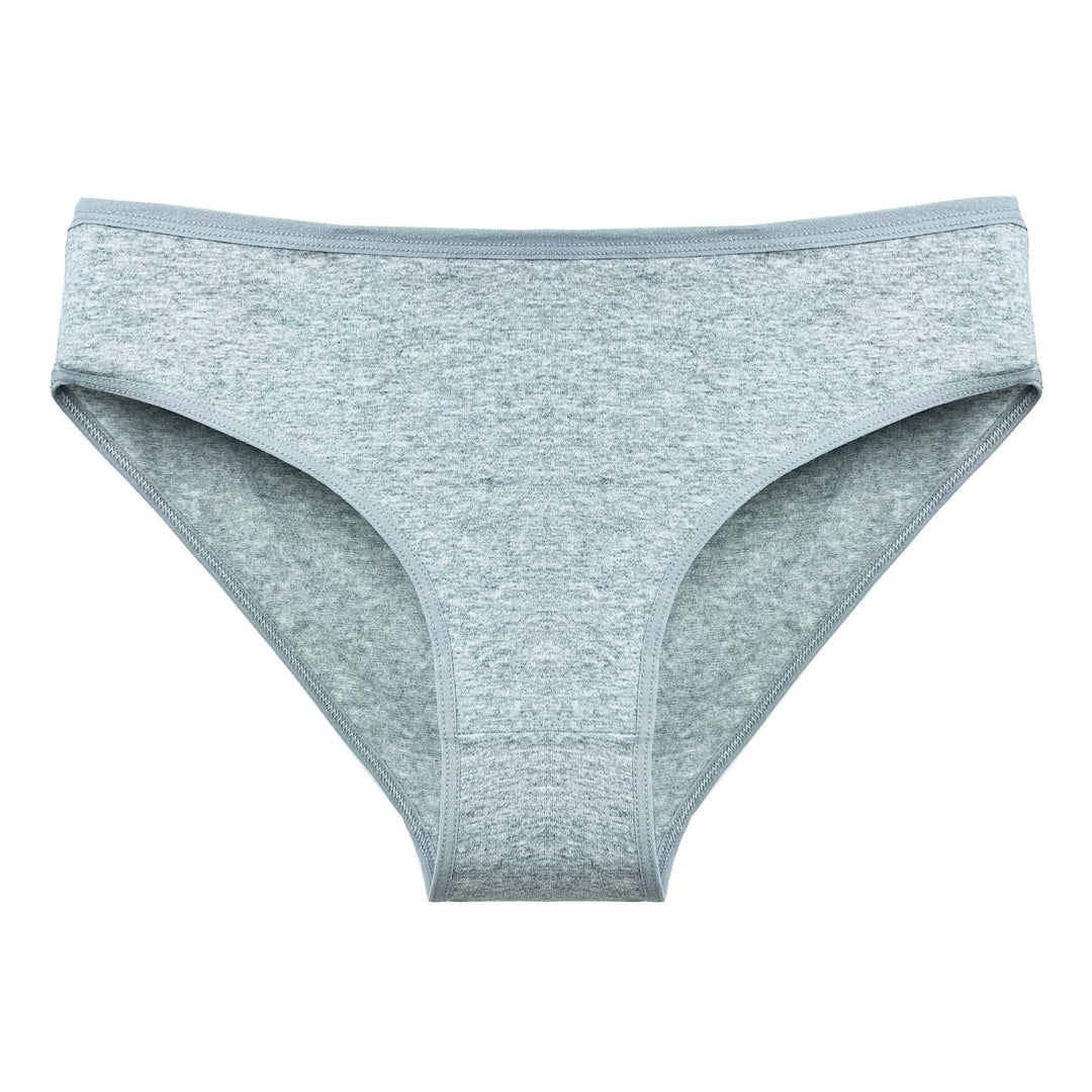 W&W Mode | Damen Slip aus reiner Baumwolle, unifarben und schlicht