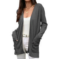 Damen Wickeljacke mit strukturierter Oberfläche WW
