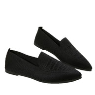 Damen Slipper mit atmungsaktivem Strickmaterial WW