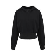 Damen Sportliche Kapuzenjacke mit lässigem Schnitt und praktischen Reißverschlusstaschen WW