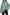 Damen oversized Kapuzenpullover mit seitlichen Schlitzen WW