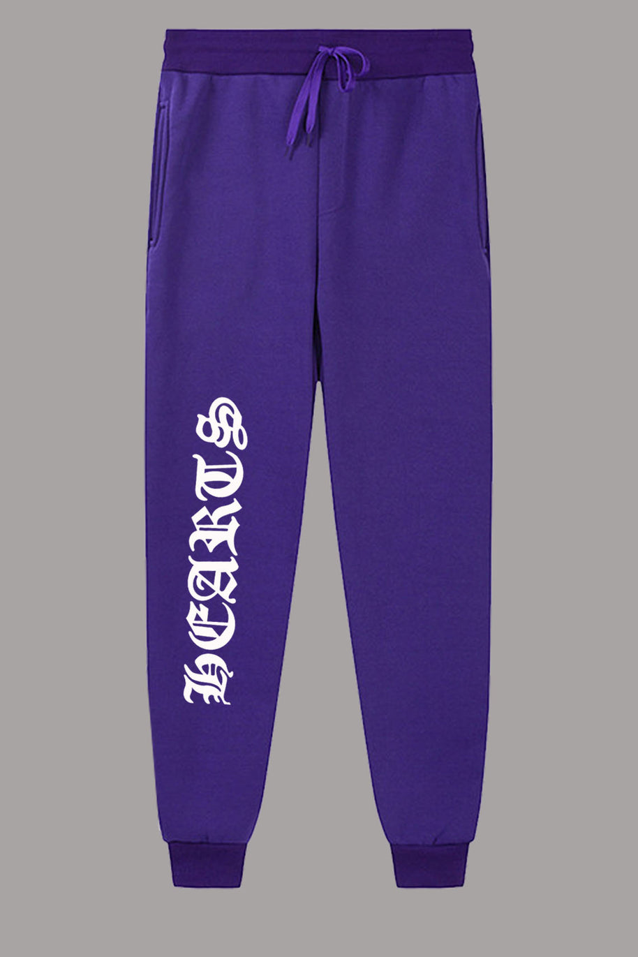 Damen bequeme Sweatpants mit seitlichem Schriftzug WW