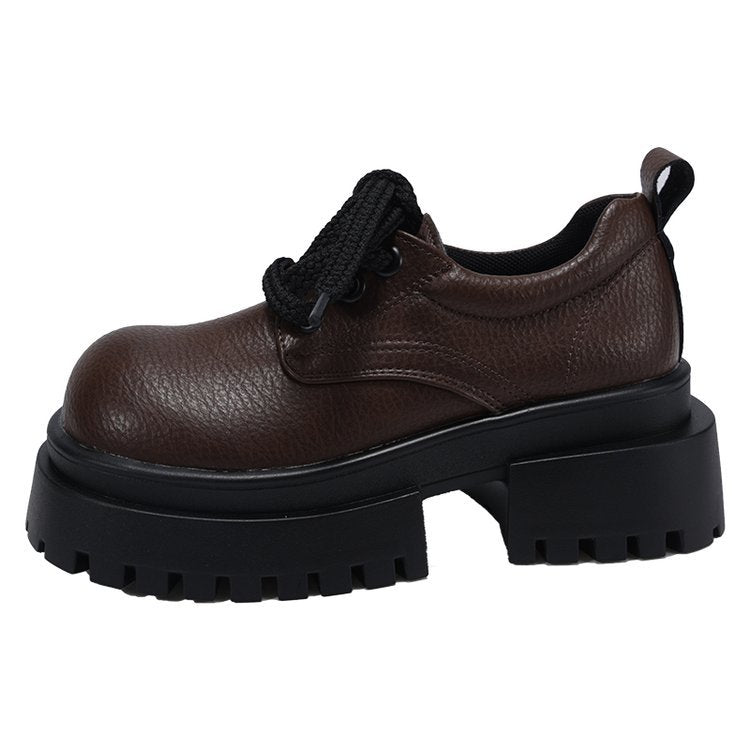 Damen Chunky Schnürschuhe mit dickem Profil und modernem Design W&W Mode