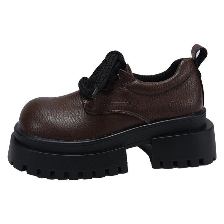Damen Chunky Schnürschuhe mit dickem Profil und modernem Design W&W Mode