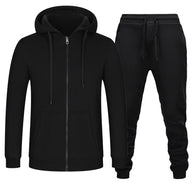 Damen Sportliches Kapuzenjacken- und Jogginghosen-Set mit funktionalen Taschen WW