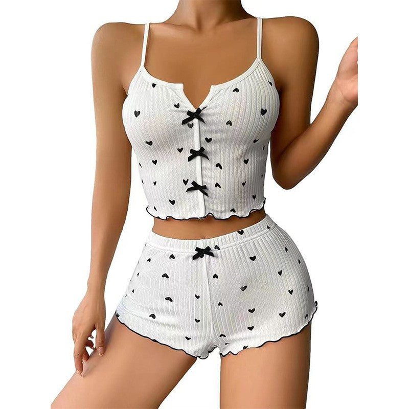 W&W | Bedrucktes Pyjama-Set