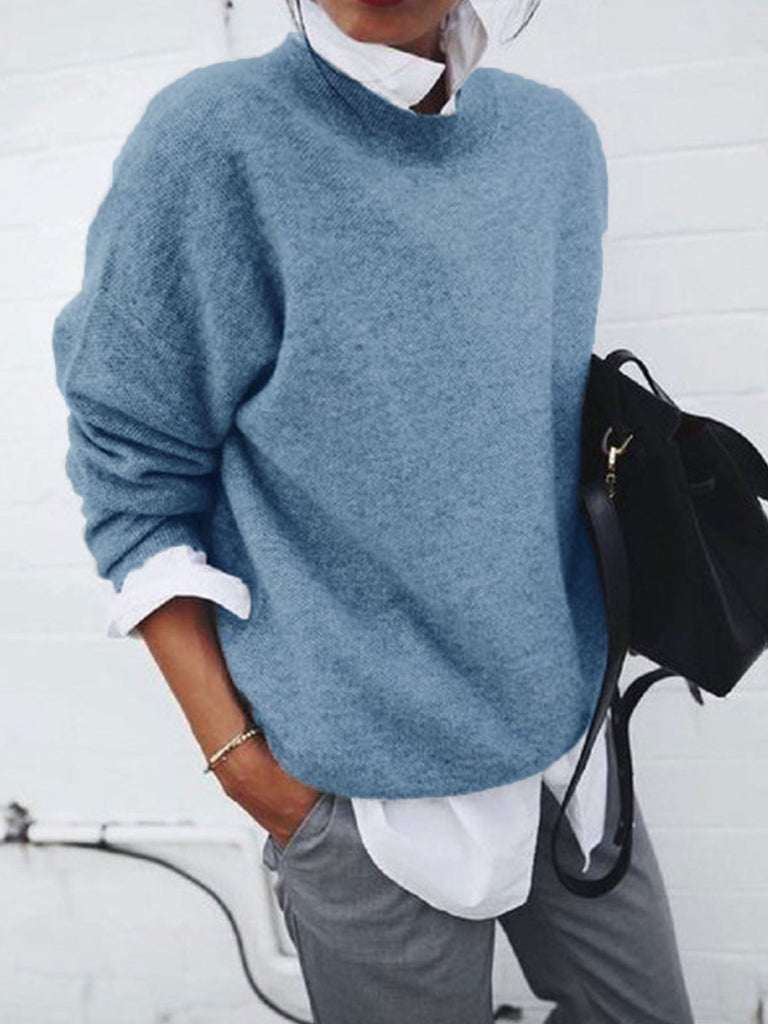 WW | Weiches Geteilter Pullover