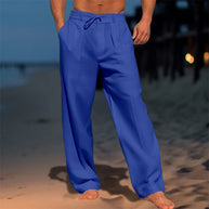 Herren elegante Chinohose mit lockerer Passform WW