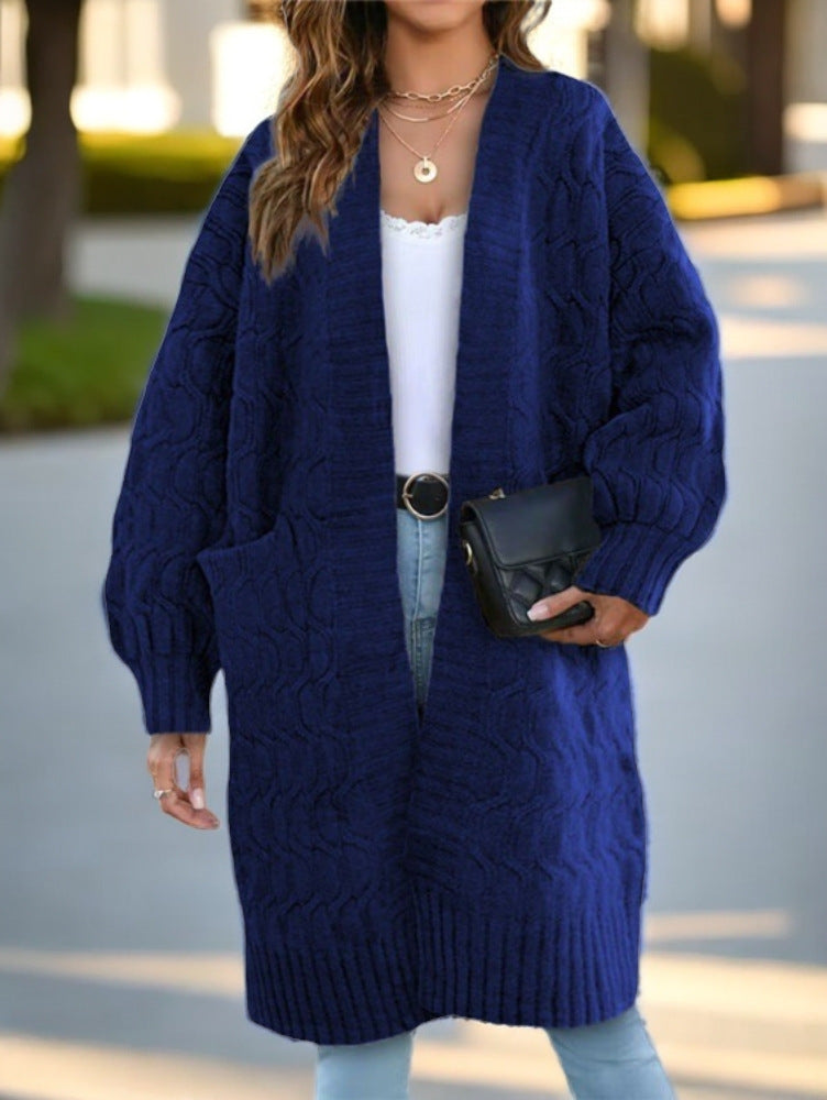 Damen Strickjacke mit Taschen WW