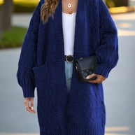 Damen Strickjacke mit Taschen WW