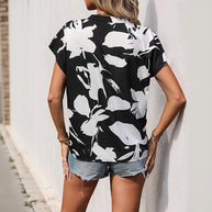 Damen Bluse im modernen grafischen Design WW