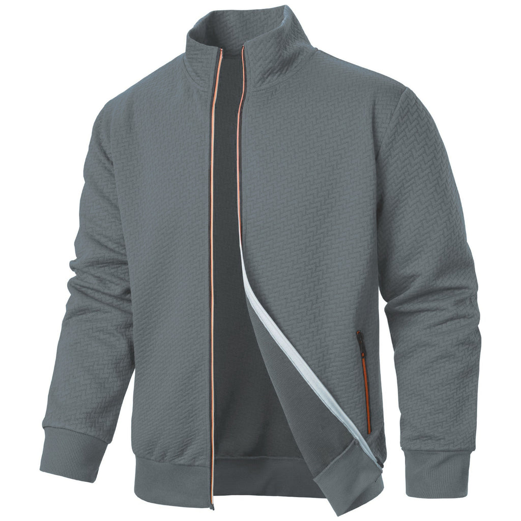 Herren Sportliche Steppjacke mit hohem Kragen und funktionalen Taschen WW