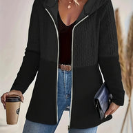 WW | Damen Kapuzen Sweatshirt mit Reißverschluss