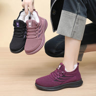 Damen Sportliche und warme Sneakers mit kuscheligem Innenfutter WW