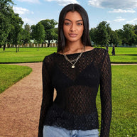 Damen Spitzenoberteil mit eleganter Passform und raffinierten Details WW