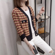 Damen Strickjacke im eleganten Bouclé-Stil WW