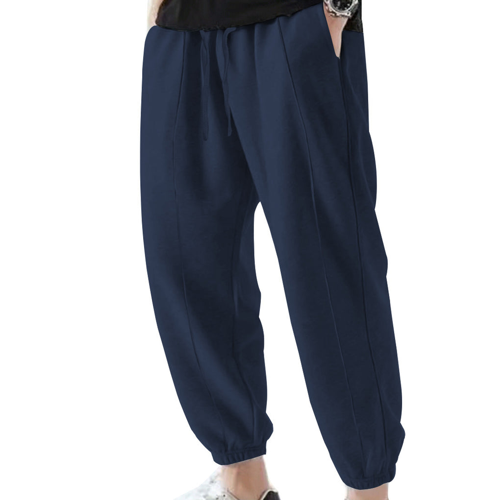 Herren Jogginghose aus atmungsaktivem Material mit verstellbarem Bund WW
