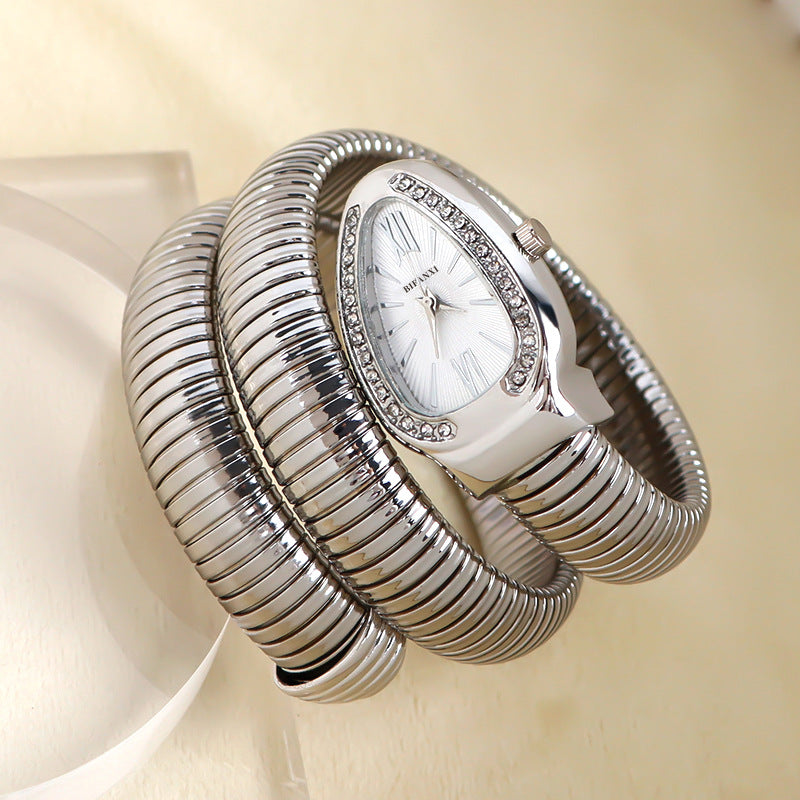 WW | Schlangenuhr Mit Quarzbewegung Und Persönlichem Armband