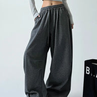 Damen Bequeme und lässige weite Jogginghose WW