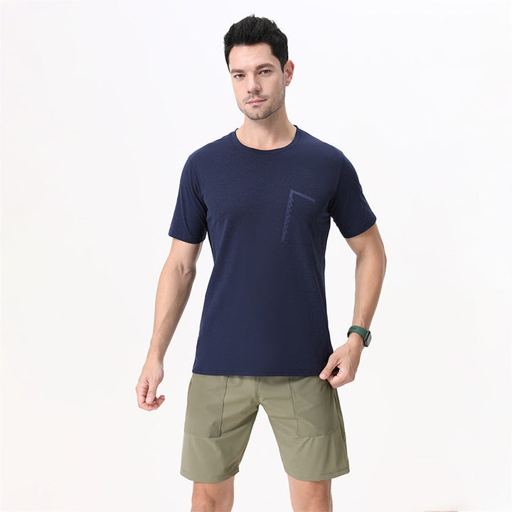Herren Funktions-T-Shirt mit innovativen Feuchtigkeitsmanagement und Komfortschnitt W&W Mode
