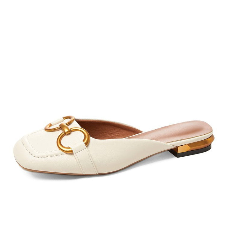 Damen Elegante und bequeme Schuhe mit schickem Metallverschluss W&W Mode
