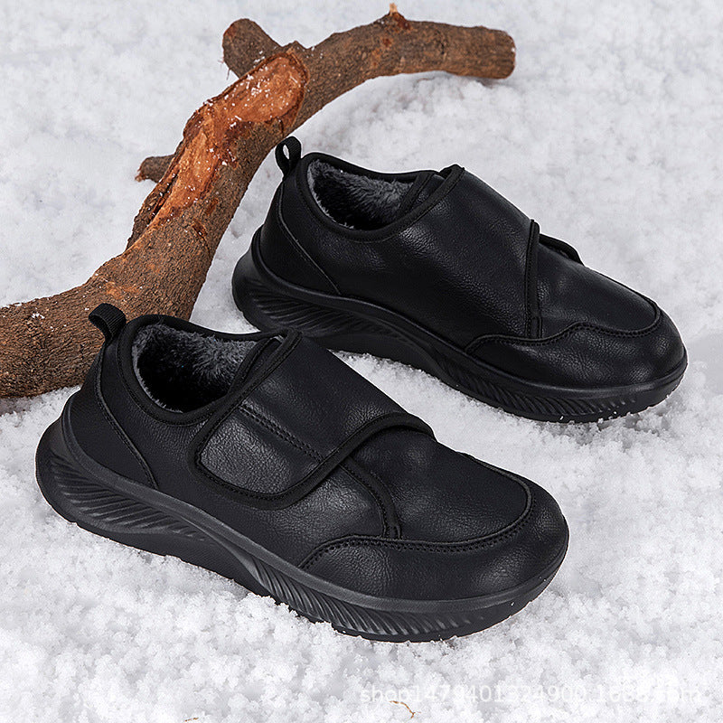 Damen Bequeme Alltagsschuhe mit innovativem Klettverschluss und kuscheligem Innenfutter WW