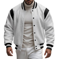 Herren sportliche Collegejacke WW