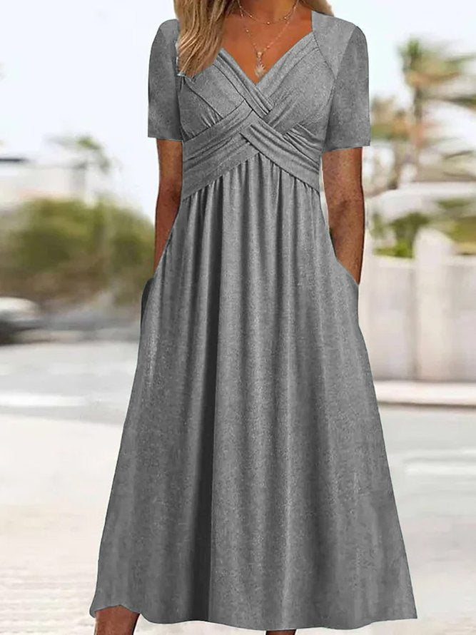WW | Crossover-Midikleid für stilvolle Ausstrahlung