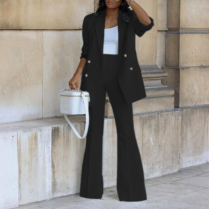 Damen Anzugjacke und Hose im eleganten Oversized-Stil W&W Mode